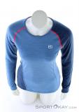 Ortovox 120 Cool Tec Fast Upward Womens T-Shirt, , Bleu, , Femmes, 0016-11051, 5637760489, , N3-03.jpg