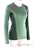 Ortovox 120 Cool Tec Fast Upward Womens T-Shirt, , Vert, , Femmes, 0016-11051, 5637760496, , N1-01.jpg