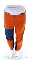 Ortovox Westalpen 3L Light Mens Outdoor Pants, Ortovox, Orange, , Hommes, 0016-11056, 5637760575, 4251422542241, N3-03.jpg