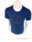 Ortovox 120 Tec Logo TS Mens T-Shirt, Ortovox, Blue, , Male, 0016-11074, 5637760822, 4251422546744, N3-03.jpg