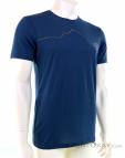 Ortovox 120 Tec Mountain Mens T-Shirt, Ortovox, Blue, , Male, 0016-11075, 5637760839, 4251422548908, N1-01.jpg