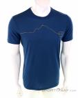 Ortovox 120 Tec Mountain Mens T-Shirt, Ortovox, Blue, , Male, 0016-11075, 5637760839, 4251422548908, N2-02.jpg