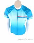 Löffler OPace Full Zip SS Women Biking Shirt, Löffler, Blue, , , 0008-10685, 5637761439, 0, N3-03.jpg