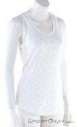 Chillaz Cielo Feather Ornament Top Donna Tank Top, Chillaz, Bianco, , Donna, 0004-10408, 5637762080, 9120096334733, N1-01.jpg