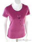 Chillaz Hirschkrah Womens T-Shirt, Chillaz, Purple, , Female, 0004-10413, 5637762147, 9120096335532, N2-02.jpg