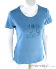 Chillaz Gandia Alpaca Gang Womens T-Shirt, Chillaz, Blue, , Female, 0004-10416, 5637762184, 9120096335815, N2-02.jpg