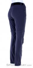 Löffler Zip-Off Tapere CSL Womens Outdoor Pants, , Gray, , Female, 0008-10698, 5637762212, , N1-16.jpg