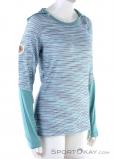 Chillaz Montebelluna LS Womens Shirt, Chillaz, Bleu, , Femmes, 0004-10425, 5637762300, 9120096337567, N1-01.jpg
