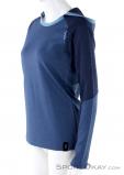 Chillaz Montebelluna LS Womens Shirt, Chillaz, Blue, , Female, 0004-10426, 5637762305, 9120096337635, N1-06.jpg