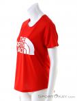 The North Face Graphic Play Hard Womens T-Shirt, The North Face, Červená, , Ženy, 0205-10353, 5637765079, 194112090377, N1-06.jpg