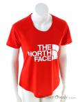 The North Face Graphic Play Hard Womens T-Shirt, The North Face, Červená, , Ženy, 0205-10353, 5637765079, 194112090377, N2-02.jpg