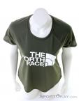 The North Face Graphic Play Hard Womens T-Shirt, The North Face, Vert foncé olive, , Femmes, 0205-10353, 5637765083, 194112090407, N3-03.jpg