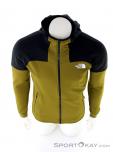The North Face Impendor FZ Mid Layer Mens Sweater, The North Face, Vert foncé olive, , Hommes, 0205-10358, 5637765188, 194112052238, N3-03.jpg