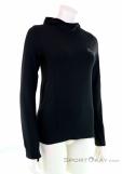 Salomon Aigle Mid Seamless Womens Sweater, Salomon, Noir, , Femmes, 0018-11212, 5637765587, 193128163617, N1-01.jpg
