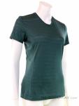 Salomon XA Womens T-Shirt, Salomon, Olive-Dark Green, , Female, 0018-11216, 5637765620, 193128182762, N1-01.jpg