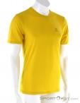 Salomon Agile Training Mens T-Shirt, Salomon, Yellow, , Male, 0018-11225, 5637765674, 193128185589, N1-01.jpg