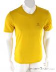 Salomon Agile Training Mens T-Shirt, Salomon, Yellow, , Male, 0018-11225, 5637765674, 193128185589, N2-02.jpg