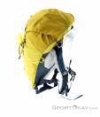 Deuter Guide Lite 22l SL Womens Backpack, , Yellow, , Female, 0078-10453, 5637766363, , N3-08.jpg