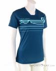 Scott Trail Vertic SS Mujer Camiseta para ciclista, Scott, Azul, , Mujer, 0023-11433, 5637768075, 7613368780670, N1-01.jpg