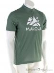 Maloja Sanetschm. All Mountain 1/2 Mens Biking Shirt, Maloja, Green, , Male, 0257-10209, 5637768155, 4048852388620, N1-01.jpg