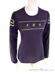 Fox Flexair LS Jersey Womens Shirt, Fox, Fialová, , Ženy, 0236-10307, 5637770284, 191972368547, N2-02.jpg