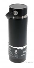 Hydro Flask 20oz Wide Mouth 591ml Bouteille thermos, Hydro Flask, Noir, , , 0311-10043, 5637774262, 810007831343, N2-17.jpg