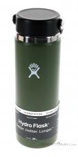 Hydro Flask 20oz Wide Mouth 591ml Thermos Bottle, , Olive-Dark Green, , , 0311-10043, 5637774266, , N2-02.jpg