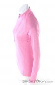 Under Armour Tech HZ Twist Womens Shirt, Under Armour, Pink, , Female, 0001-10482, 5637779095, 193444584431, N2-07.jpg