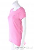 Under Armour HeatGear Womens T-Shirt, Under Armour, Pink, , Female, 0001-10484, 5637779116, 193444957525, N1-06.jpg