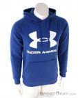 Under Armour Rival Gleece Logo Hoodie Mens Sweater, , Blue, , Male, 0001-10490, 5637779183, , N2-02.jpg