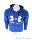 Under Armour Rival Gleece Logo Hoodie Mens Sweater, , Blue, , Male, 0001-10490, 5637779183, , N3-03.jpg