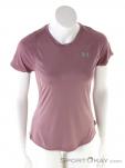 Under Armour Qualifier Iso-Chill Womens T-Shirt, Under Armour, Rose, , Femmes, 0001-10492, 5637779200, 193444644722, N2-02.jpg