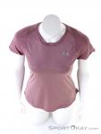 Under Armour Qualifier Iso-Chill Womens T-Shirt, Under Armour, Pink, , Female, 0001-10492, 5637779200, 193444644722, N3-03.jpg