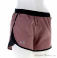 Under Armour Fly By 2.0 Womens Running Shorts, Under Armour, Pink, , Female, 0001-10493, 5637779204, 193444257984, N1-01.jpg