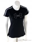 Under Armour Sport Logo Womens T-Shirt, Under Armour, Black, , Female, 0001-10495, 5637779850, 193444683943, N2-02.jpg
