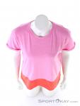 Under Armour Charged Cotton Mujer T-Shirt, Under Armour, Rosa subido, , Mujer, 0001-10508, 5637780642, 193444490923, N3-03.jpg