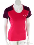 Salewa Sporty B 4 Dryton Womens T-Shirt, Salewa, Pink, , Female, 0032-10775, 5637781425, 4053866137300, N2-02.jpg
