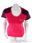 Salewa Sporty B 4 Dryton Womens T-Shirt, , Pink, , Female, 0032-10775, 5637781425, , N3-03.jpg