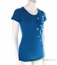 Vaude Skomer Print Femmes T-shirt, Vaude, Bleu, , Femmes, 0239-10759, 5637781492, 4052285957971, N1-01.jpg