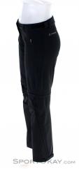 Vaude Farley Zip Pant Womens Outdoor Pants Short Cut, , Noir, , Femmes, 0239-10505, 5637781566, , N2-07.jpg