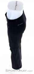 Vaude Farley Zip Pant Womens Outdoor Pants Short Cut, Vaude, Noir, , Femmes, 0239-10505, 5637781566, 4052285257569, N3-08.jpg