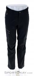 Vaude Farley Stretch T-Zip II Mens Outdoor Pants, , Black, , Male, 0239-10775, 5637781706, , N2-02.jpg