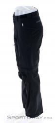 Vaude Farley Stretch T-Zip II Mens Outdoor Pants, Vaude, Black, , Male, 0239-10775, 5637781706, 4021574118508, N2-07.jpg