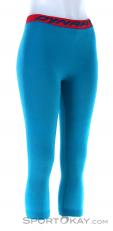 Dynafit Tour Dryarn Merino Tights Women Functional Pants, , Turquoise, , Female, 0015-10946, 5637787345, , N1-01.jpg