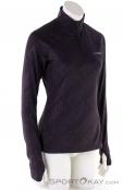 adidas Terrex Trace Rocker 1/2 Zip LS Womens Sweater, adidas Terrex, Purple, , Female, 0002-11605, 5637791297, 4062062491529, N1-01.jpg