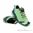 Salomon XA Pro 3D V8 Womens Trail Running Shoes, , Green, , Female, 0018-11232, 5637792601, , N1-01.jpg