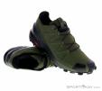 Salomon Speedcross 5 Mens Trail Running Shoes, Salomon, Olive-Dark Green, , Male, 0018-11045, 5637792619, 0, N1-01.jpg