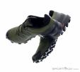 Salomon Speedcross 5 Mens Trail Running Shoes, , Olive-Dark Green, , Male, 0018-11045, 5637792619, , N4-09.jpg