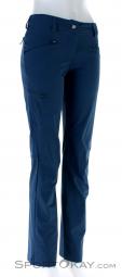 Salomon Wayfarer Straight Pant Womens Outdoor Pants, , Azul, , Mujer, 0018-11247, 5637793455, , N1-01.jpg