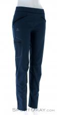 Salomon Wayfarer AS Tapered Regular Womens Outdoor Pants, , Blue, , Female, 0018-11264, 5637793642, , N1-01.jpg